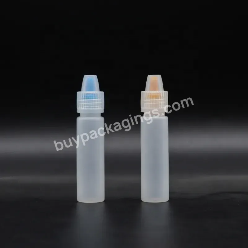 Empty Small Pe 5ml 8ml 10ml Plastic Squeeze Dropper Liquid Bottles With Tip