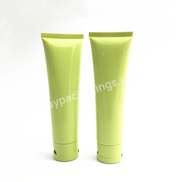 Empty Sugarcane Cosmetic Soft Pe Hand Cream Tube With Flip Top Cap