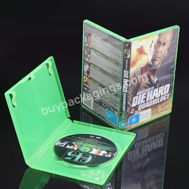 Empty Video Game Box For Ps3 Ps2 Ps5 Xbox One 360 Game Packaging With Book Clip Plastic Case For Gta 5 Xbox Cd