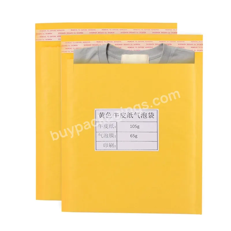 Envelope Custom Bags Mailers Bag Packaging Kraft Envelopes Padded Logo Shipping Mail Mailing Paper Wholesale Bubble Mailer