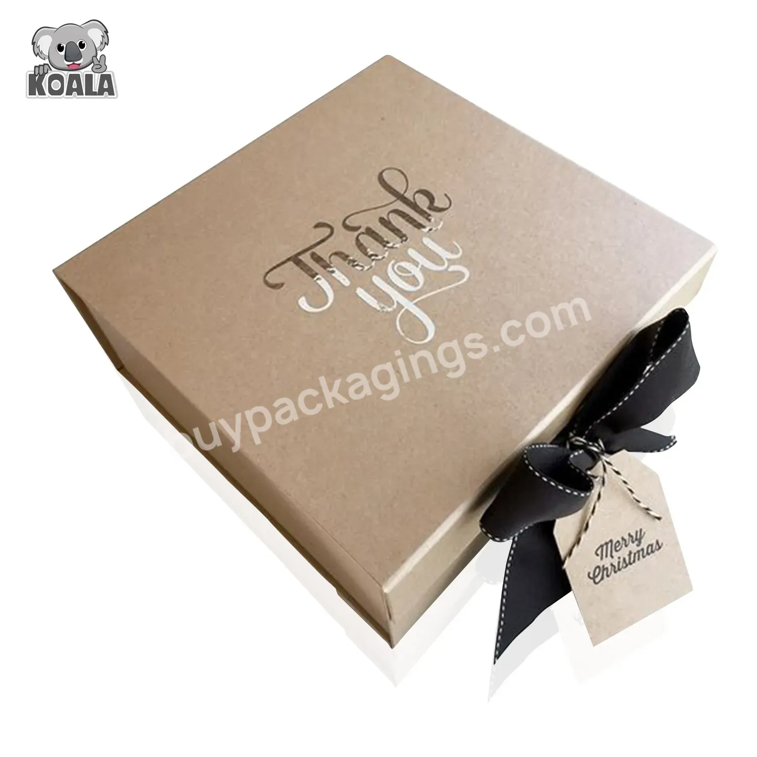 Environmental Certified 100% Recyclable Foldable Floral Wedding Paper Gift Box Packaging With Ribbon