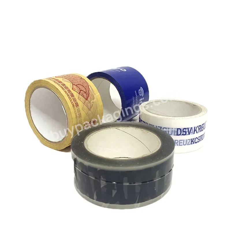 Environmental Custom Printing With Logo Roll Self Adhesive Water Activated Reinforced Tape