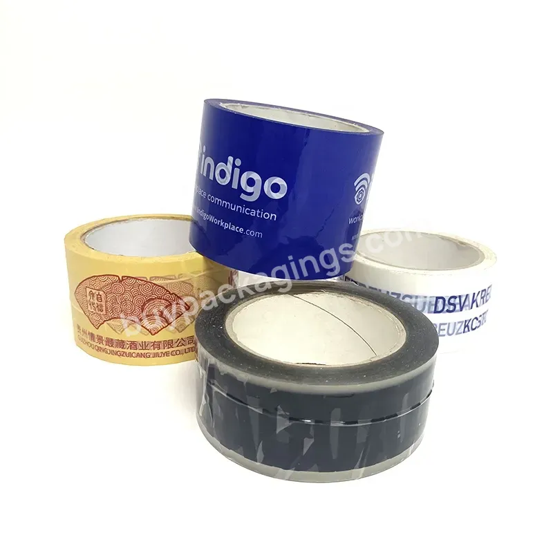 Environmental Custom Printing With Logo Roll Self Adhesive Water Activated Reinforced Tape