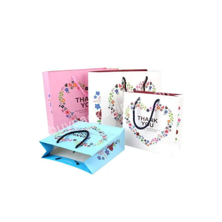 Environmental Protection Paper Packaging Bags Customized Paper Shopping Bags