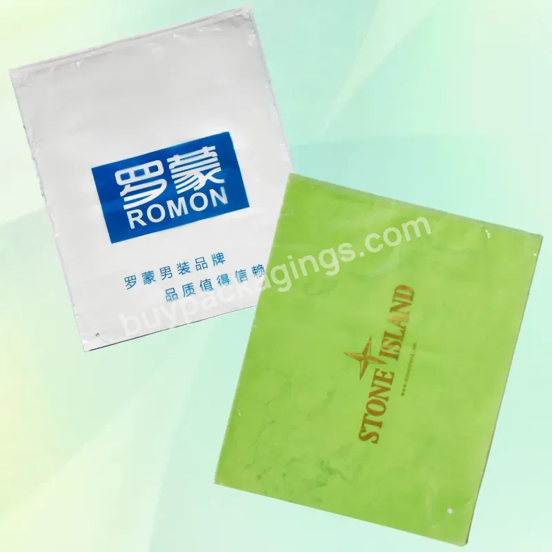 Environmentally Friendly Customized Printing Transparent Frosted Plastic Bags,Clothing Packaging,Zipper Bags