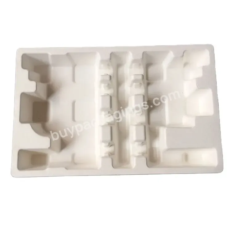 Environmentally Friendly Switch Custom Paper Tray Sugarcane Electronics Packaging Pulp Mold Biodegradable Sugarcane Tray - Buy Pulp Mold,Sugarcane Electronics Pulp Packaging,Custom Sugarcane Paper Tray.