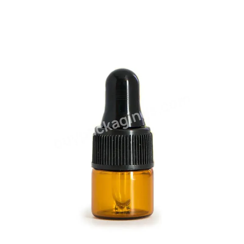 Essential Oil 1ml Bottle Dropper Glass Bottle