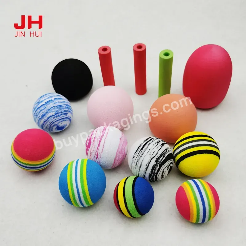 Eva Elastic Ball And Eva Stick For Auxiliary Packaging - Buy Eva Elastic Ball,Eva Led Ball,Bounce Balls.