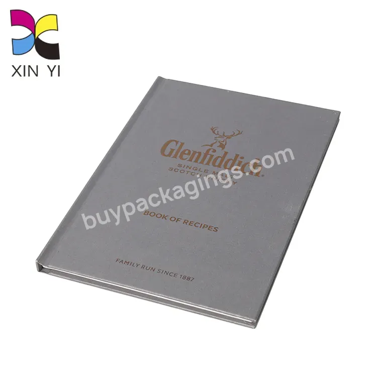 Excellent Quality Cloth Book Fabric Book Full Color Printing Recipe Book