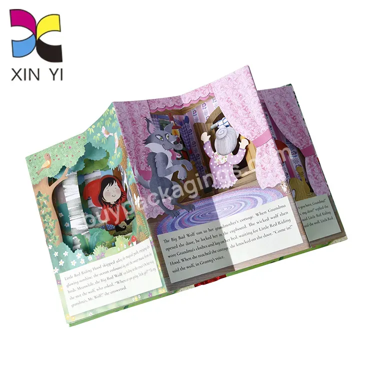 Excellent Quality Pop Up A4 Cover Coloring Printing China Story Ctivity Book