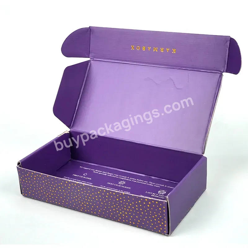 Express Box Factory Cheap Custom Logo Print Eco Friendly Black Corrugated Mailing Boxes For Cosmetic
