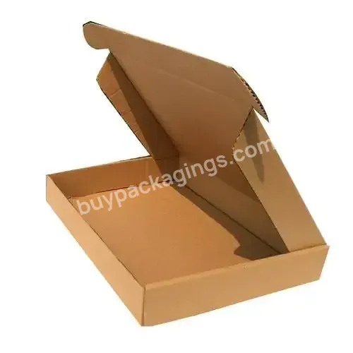 Express Extra Hard Pack Brown Logo Underwear Shirt Corrugated Paper Aircraft Box