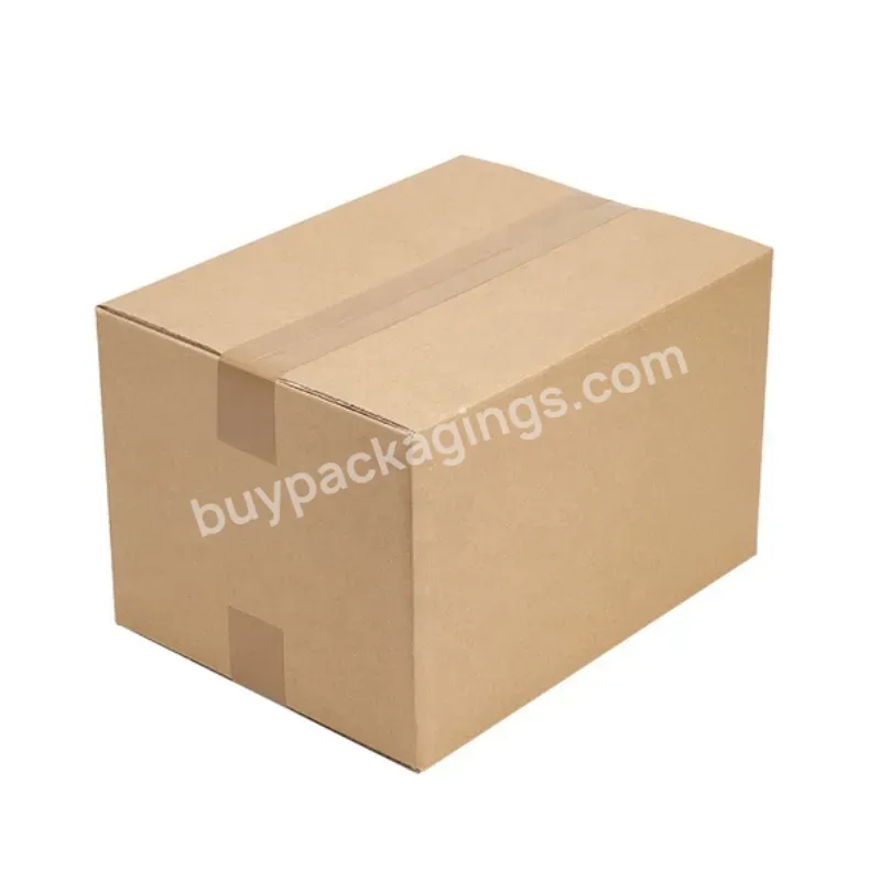 Exquisite Box Corrugated Carton Custom Custom Food Packaging Custom Apparel Packaging Brownie Packaging Box