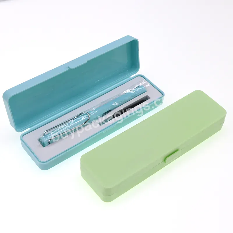 Exquisite Stationery Packaging Sublimation Design Plastic Pen Gift Case Pen Boxes Single For Children Student - Buy Children Student Plastic Pen Case,Pen Boxes Single,Pen Gift Case.