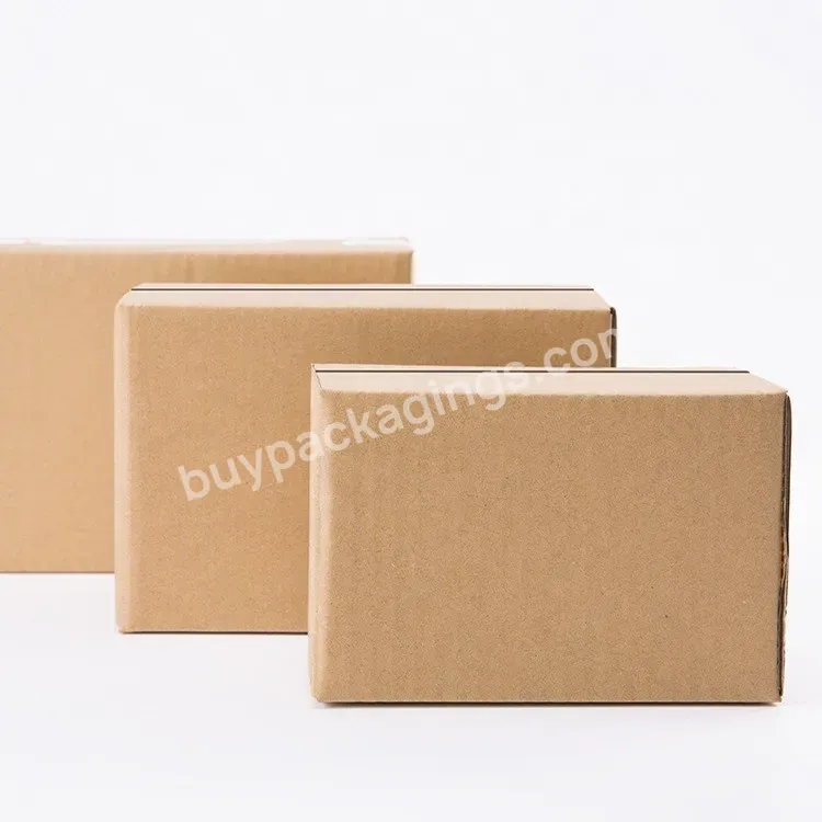 Exquisite White Corrugated Box Packaging Custom Box Brown Paper Box