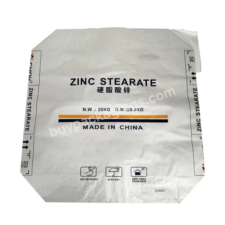 External Valve Multi-layer Laminate Tile Adhesive Gypsum Plaster Wall Putty Powder Valve Bags 50kg Cement Bag