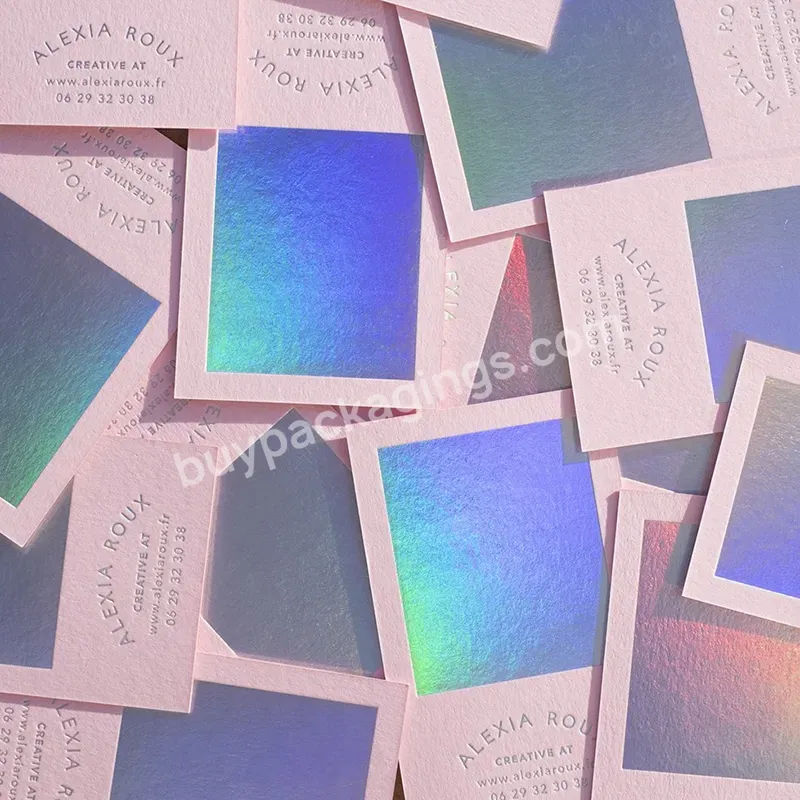 Eye Catching Business Card Holographic Foil Business Cards Foil Business Cards