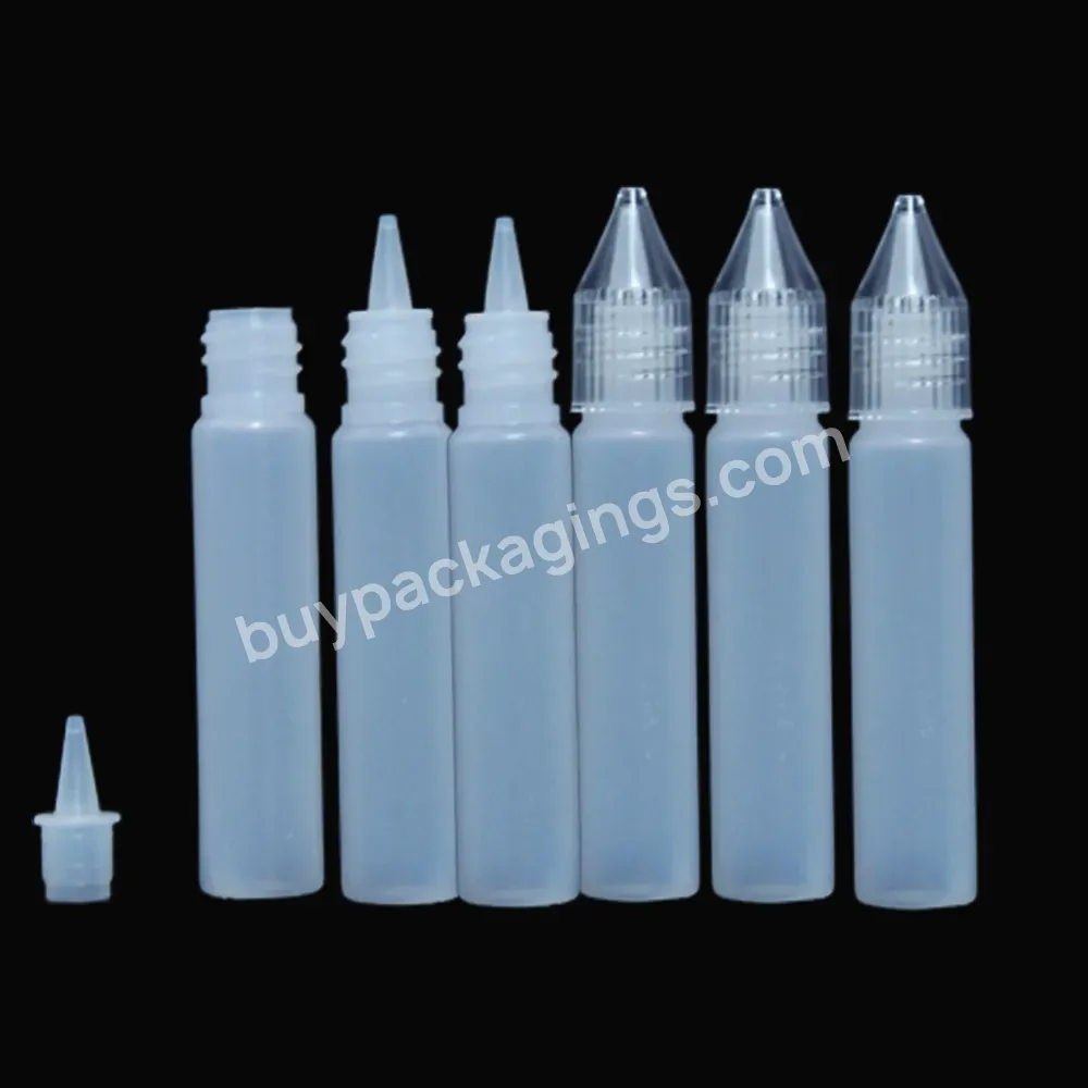 Eye Drop Bottle 10ml 15ml 30ml Plastic Empty Cosmetic Oil Squeezable Pen Shape Dropper Bottle For Oils Glue Water Wholesale - Buy Plastic Bottle Wholesale,Eye Drop Bottle,Plastic Empty Bottles.