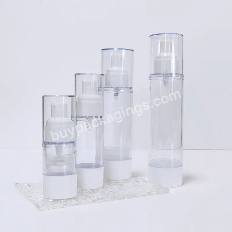 Face Cream Oil Spray Cosmetic Packaging 30ml 15ml 10ml 100ml As Airless Pump Spray Bottle For Toner