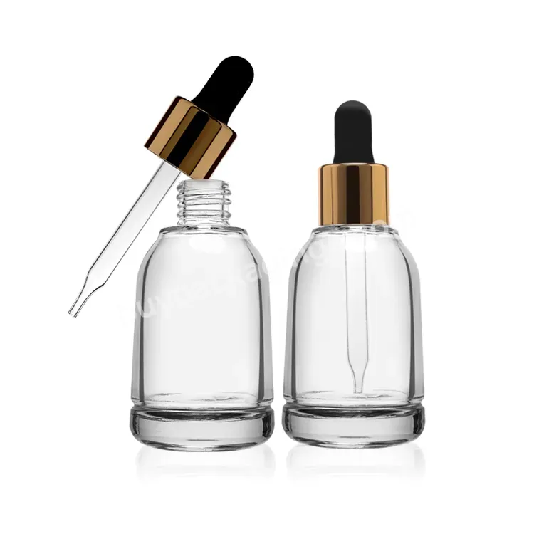 Face Serum Essential Oil Bottle Skinceuticals Ferulic Empty Clear Glass Cosmetic Serum Dropper Bottle Essens Skin Care Packaging