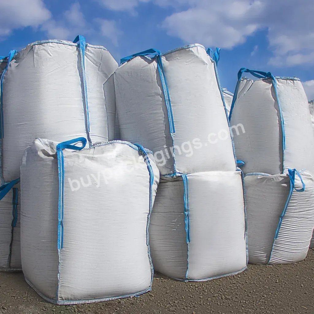 Factory 1000kg Big Jumbo Fertilizer Bag 1 Ton Pp Woven Bulk Bag Big Bags