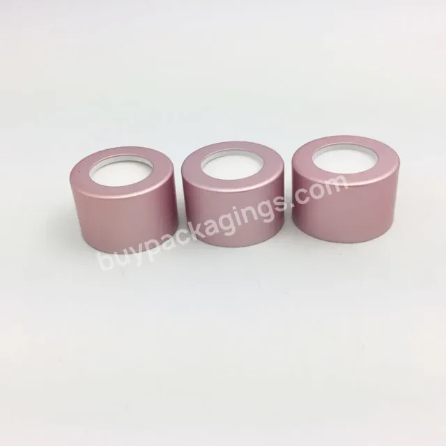 Factory 24mm,28mm Aluminum Rose Gold Diffuser Bottle Cap