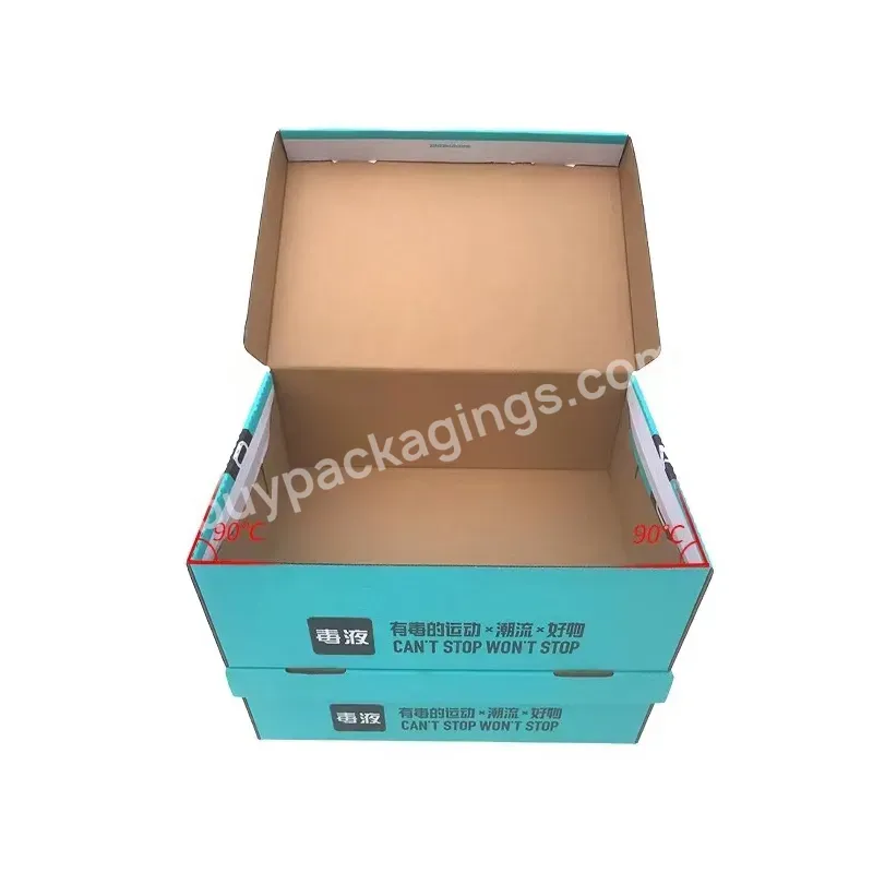 Factory Bulk Wholesale Cardboard Customized Size Shoe Box