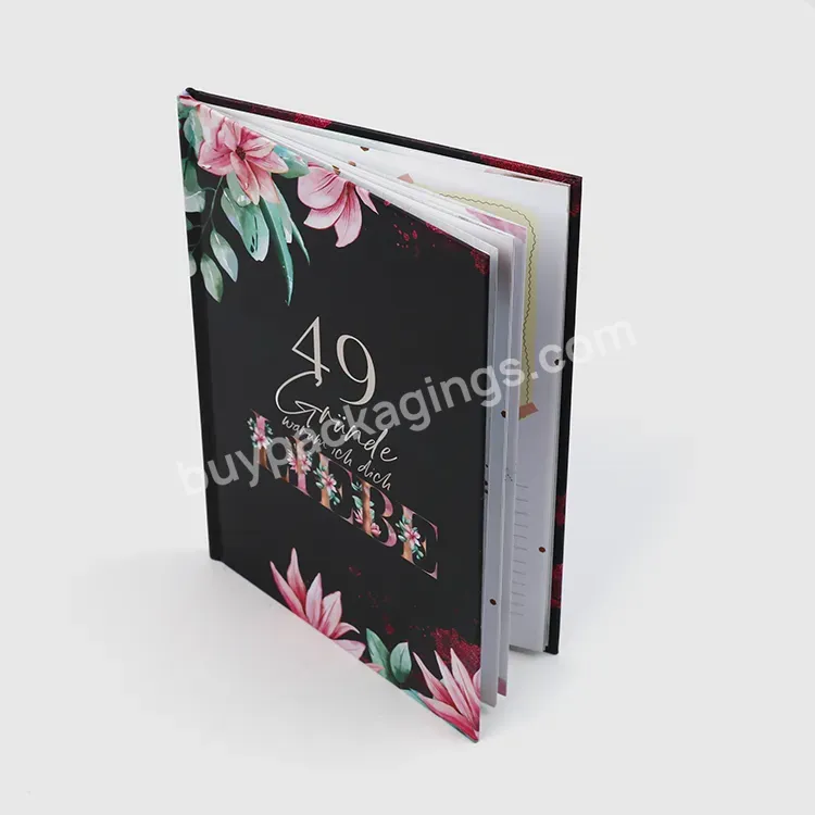 Factory Cmyk Color Designed Art Paper Hardcover Books Custom Book Printing