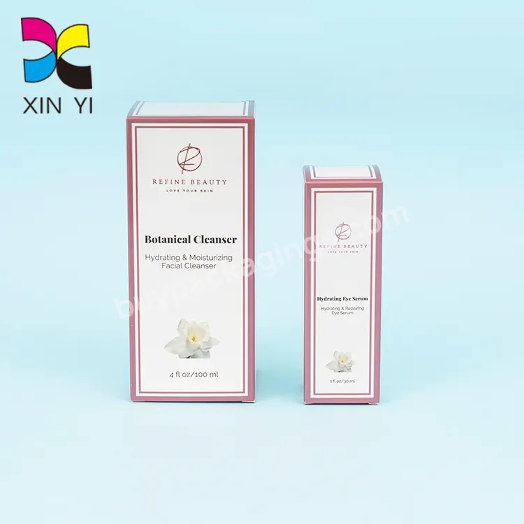 Factory Cosmetic Cream Box Packaging Beauty Package Custom Cosmetic Box