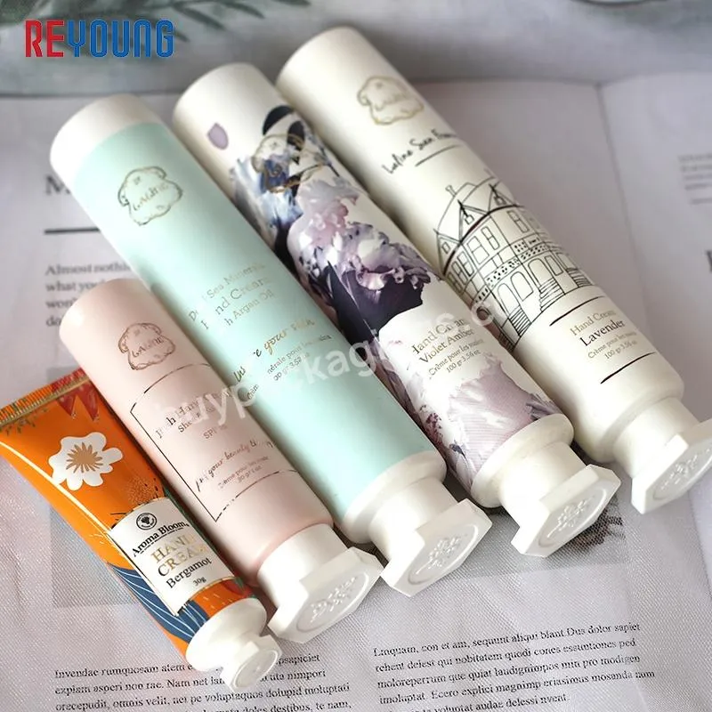 Factory Custom 1 oz 8oz Skin Care Cream Tube Packaging 40g 60g Empty Hand Cream Body Cream Squeeze Tube Private Label For Lotion