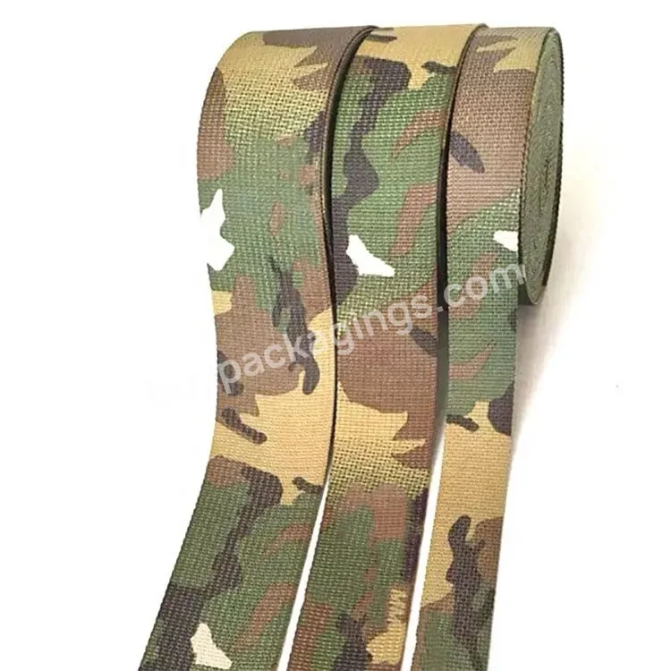 Factory Custom Camo Hot Transfer Prints Striped Elastic Webbing For Belt - Buy Elastic Webbing Camo,Elastic Webbing Prints Belt,Striped Elastic Webbing.