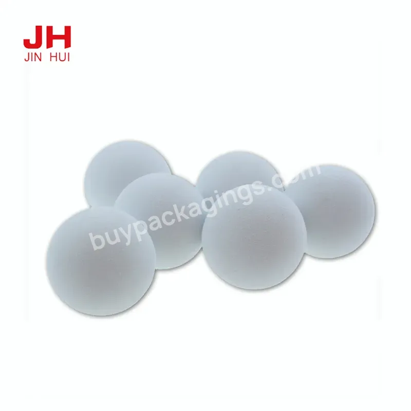 Factory Custom Cheapest Price Eva Sponge Foam Ball White Foam Ball Sponge Balls White