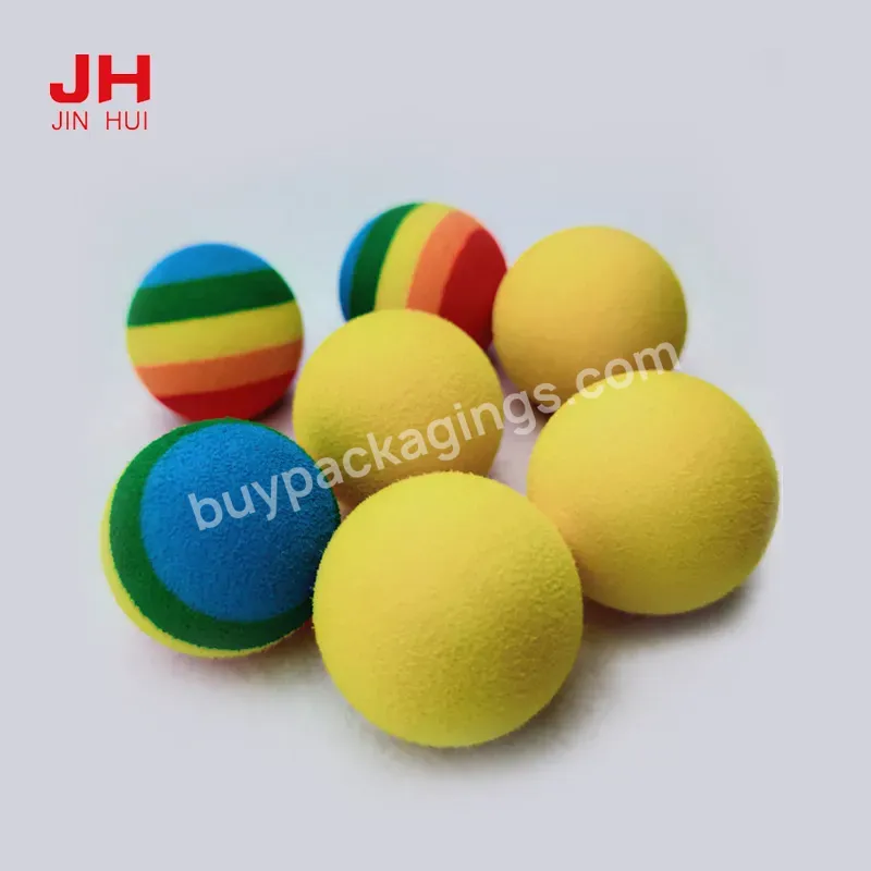 Factory Custom Cheapest Price Eva Sponge Foam Ball White Foam Ball Sponge Balls White