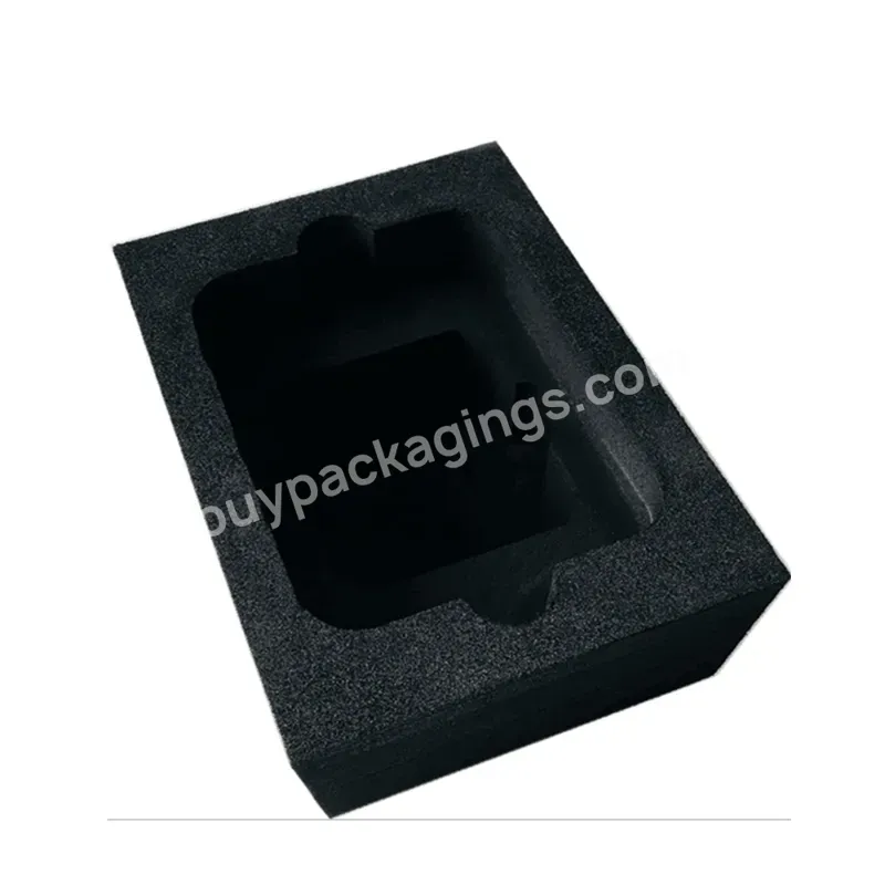 Factory Custom Cnc Milled Molded Die Cut Epe Eva Pu Foam Packaging Insert Box Of Sponge