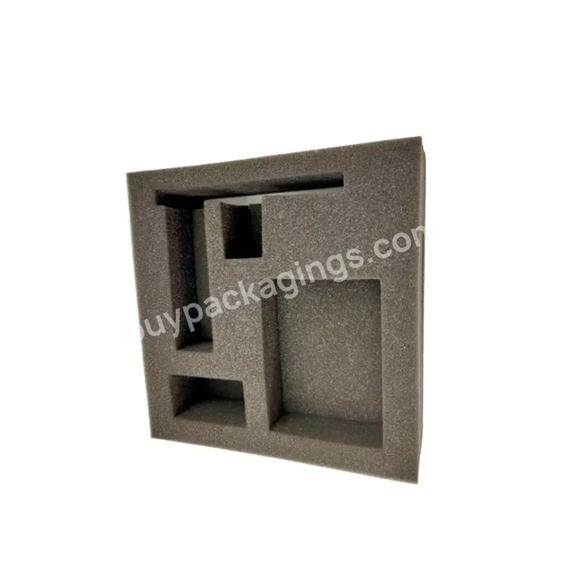 Factory Custom Cnc Milled Molded Die Cut Epe Eva Pu Foam Packaging Insert Box Of Sponge