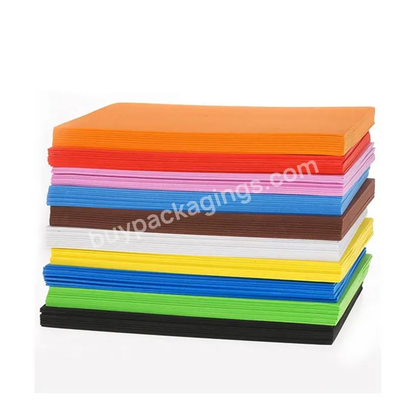 Factory Custom Die Cut Eva Foam Board Packing Material And Protection Product Eva Foam Packaging Sheet