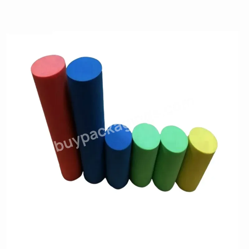 Factory Custom Durable Eva Protect Round Solid/hollow Foam Tube High-density Foam Rod - Buy Eva Foam Rod,High Density Rod,Eva Foam Stick.