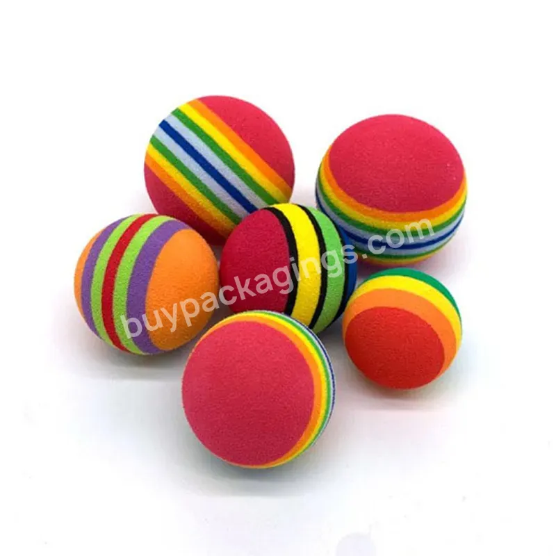 Factory Custom Eva Foam Ball Wholesale Sponge Foam Balls - Buy Foam Balls,Color Foam Ball,Eva Toys Ball.