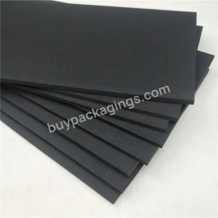 Factory Custom Foam A4 Paper Eva Foam Sheets Plastic Sheet Black/white Eva Foam