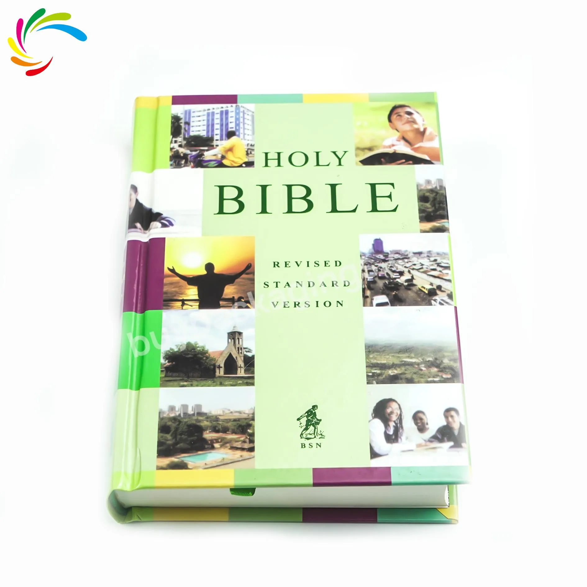 Factory custom high quality high quality hardcover Bible books