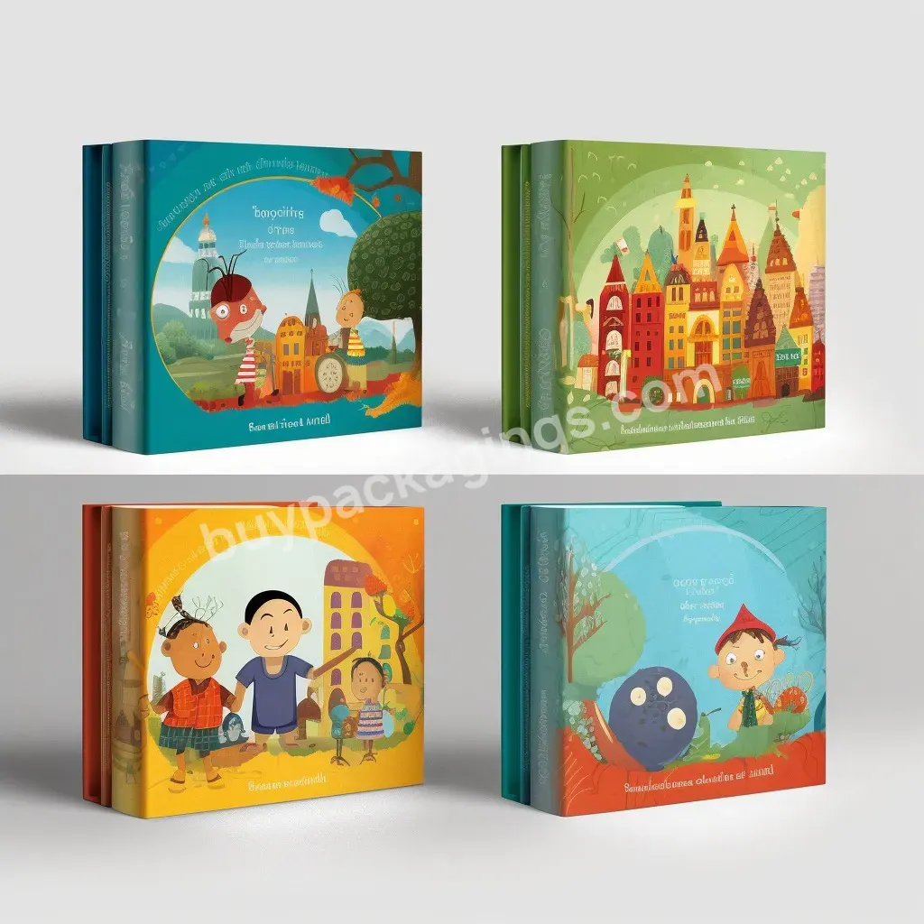 Factory Custom Kids Board Book Publishing Printing Services Children Cardboard Lift Flap Book