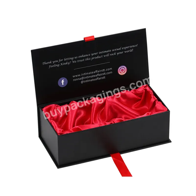 Factory Custom Lingerie Foldable Magnetic Gift Box Packaging Printing