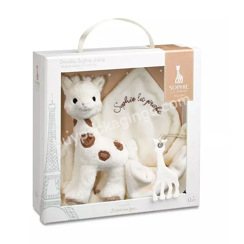 Factory Custom Logo Luxury Baby Toy Set Gift Packaging Box