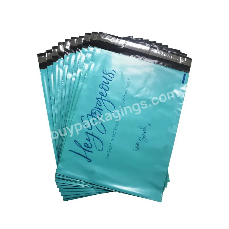 Factory Custom Logo Printed Blue Pattern Self Seal Plastic Shipping Bag Packaging Bags Small Business Packing Supplies - Buy Plastic Shipping Bag,Packaging Bags,Small Business Packing Supplies.