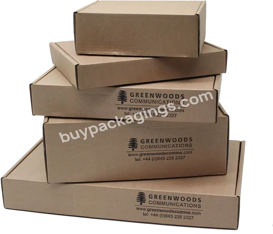 Factory Custom Packing Corrugated Carton Box With Color Printing