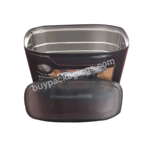 Factory Custom Personalized Tin Can Packaging Oval Metal Box Promotional Gift Packaging Tin Box