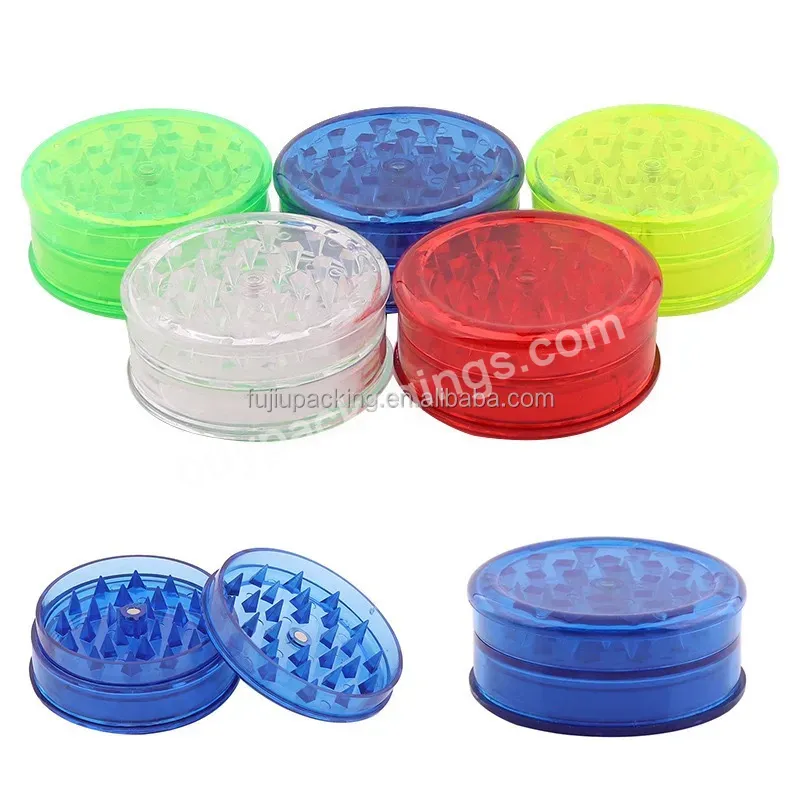 Factory Custom Plastic Herb Grinder 3 Layers Wholesale Dry Spice Crusher Grinder For Herb Smoke Smoking Tobacco - Buy Factory Sales Acrylic Custom Logo 3 Layer Part Tobacco Herb Grinder,Colorful Transparent Plastic Herb Grinder Magnetic,40mm 50mm 55m