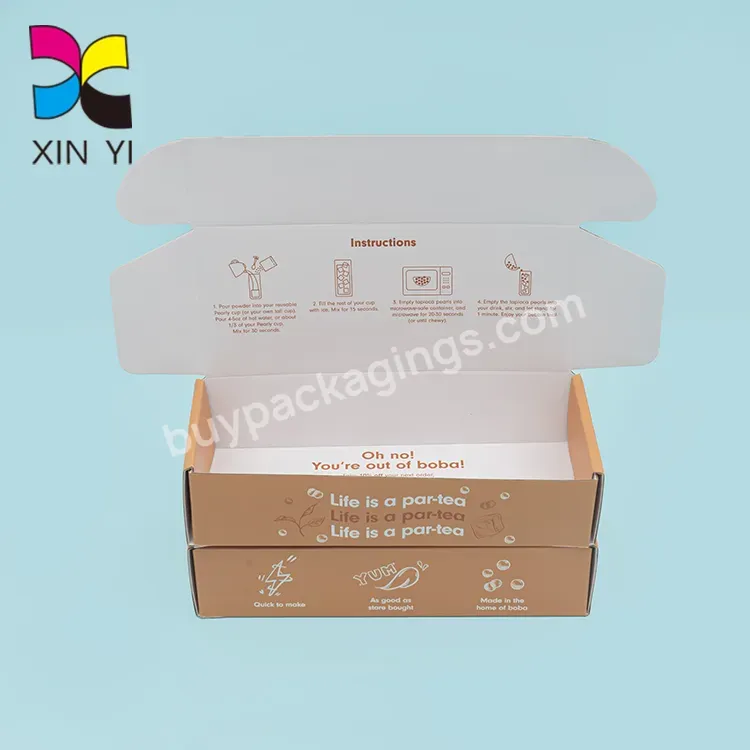 Factory Custom Printed Cardboard Box Manufacturer Paper Packaging Shipping Boxes Custom Logo