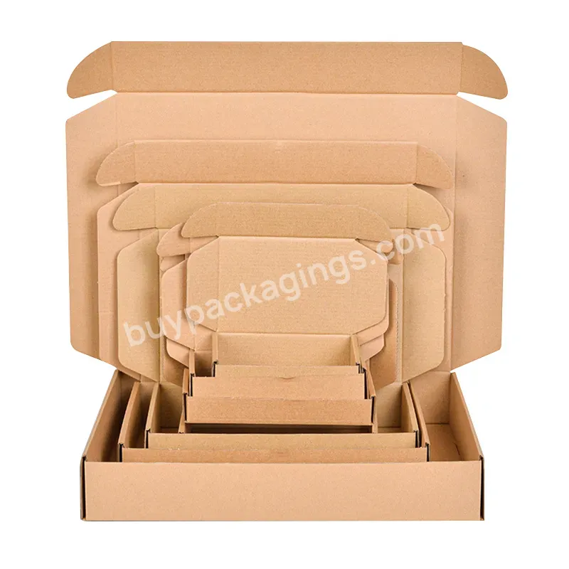 Factory Custom Printing Logo Products Electronic Product Packaging Corrugated Cardboard Paper Box