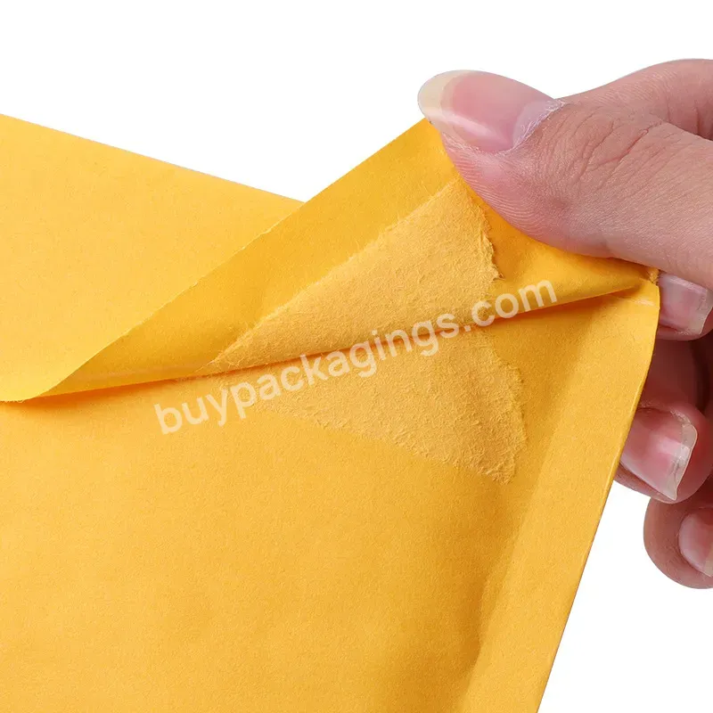 Factory Custom Quality Air Padded Envelope Kraft Paper Bubble Mailing Bag Poly Pink Bubble Mailer